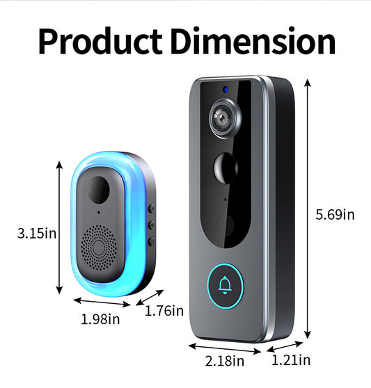 GuardianBell Pro – Smart WiFi Doorbell & Security Cam in One - TrendyShopy