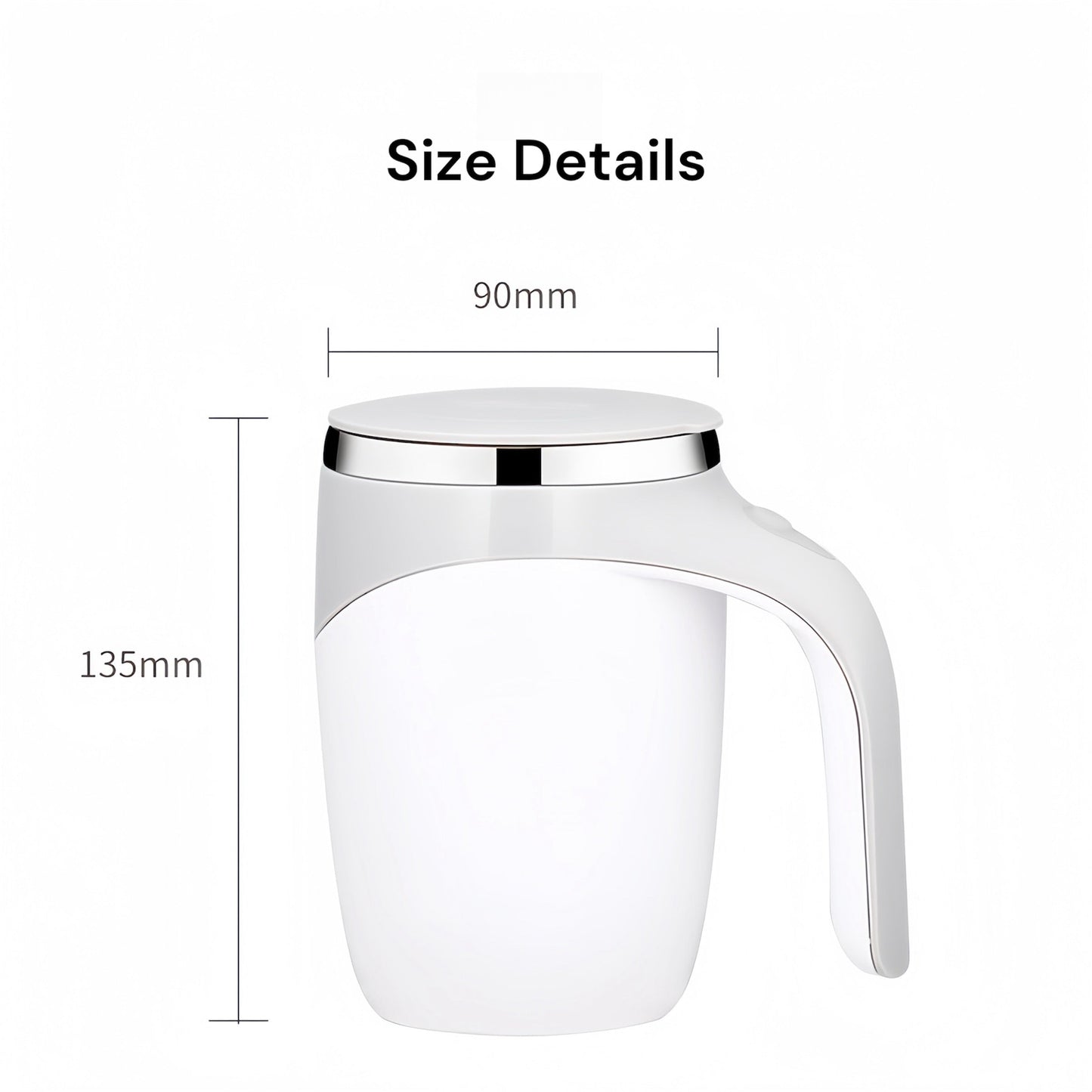 StirMate Magnetic Auto Stirring Cup - TrendyShopy