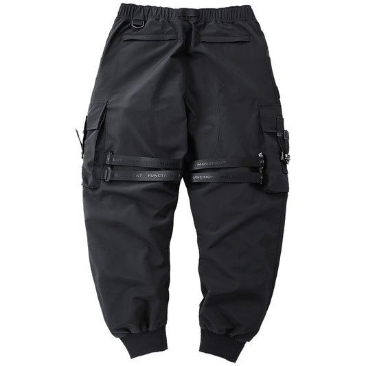 men's multi-pocket paratrooper techwear pants - TrendyShopy