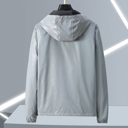 Chromashift Reflective Windbreaker – Daily Wear, Night Runs, Rides & Color-Shifting - TrendyShopy