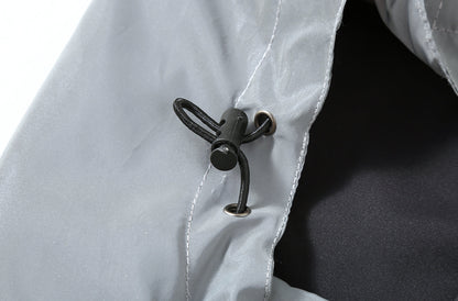 Chromashift Reflective Windbreaker – Daily Wear, Night Runs, Rides & Color-Shifting - TrendyShopy