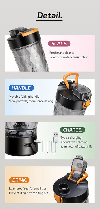 ProBlend One-Touch Shaker – Smooth Protein Mix Anywhere - TrendyShopy