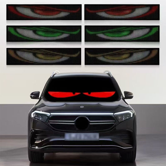 GlowPanel X – Programmable Car LED Display with Smart Remote Control - TrendyShopy