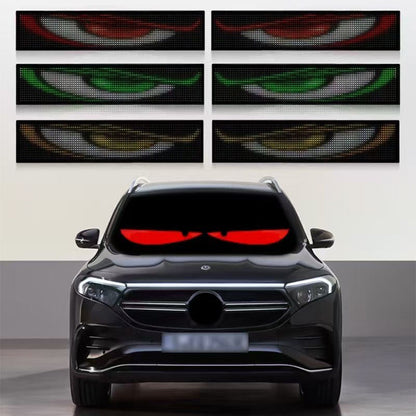 GlowPanel X – Programmable Car LED Display with Smart Remote Control