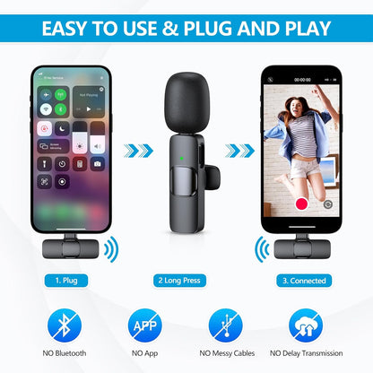 ClipMic Duo – Wireless Noise-Reducing Mic Set - TrendyShopy