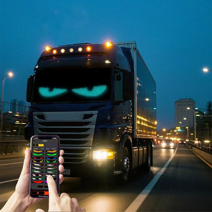 GlowPanel X – Programmable Car LED Display with Smart Remote Control - TrendyShopy