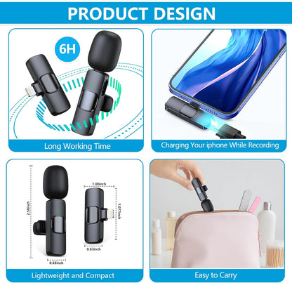 ClipMic Duo – Wireless Noise-Reducing Mic Set - TrendyShopy