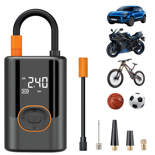AirCore S1 – Smart Portable Tire Inflator | Wireless + Wired + Power Bank - TrendyShopy