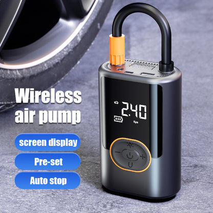 AirCore S1 – Smart Portable Tire Inflator | Wireless + Wired + Power Bank - TrendyShopy