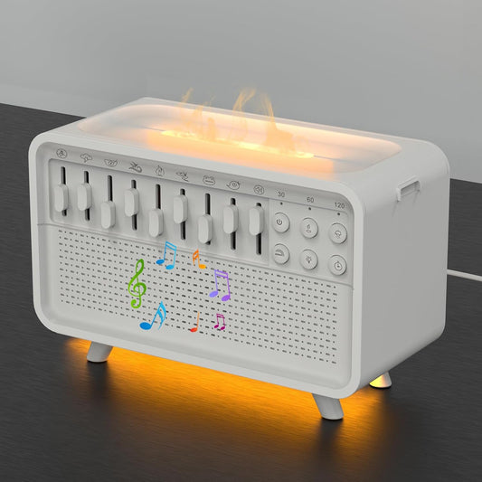 DreamMix Pro – White Noise Sound Machine with Scented Mist & Night Light - TrendyShopy