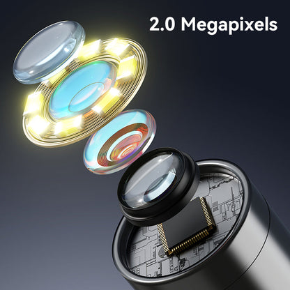 FlexScope Pro – Plug & View Inspection Cam with 5M Bendable Cable and Swappable Tool Tips - TrendyShopy