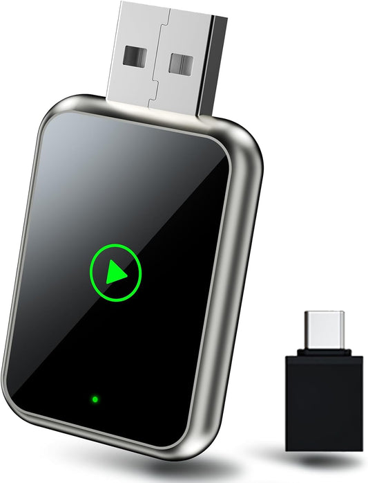 WireFree CarPlay Adapter – Wireless Freedom for CarPlay & Android Auto - TrendyShopy