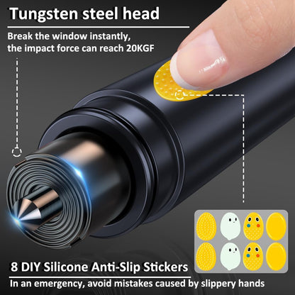 CrashEscape Mini – Emergency Window Breaker & Seatbelt Cutter - TrendyShopy