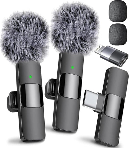 ClipMic Duo – Wireless Noise-Reducing Mic Set - TrendyShopy
