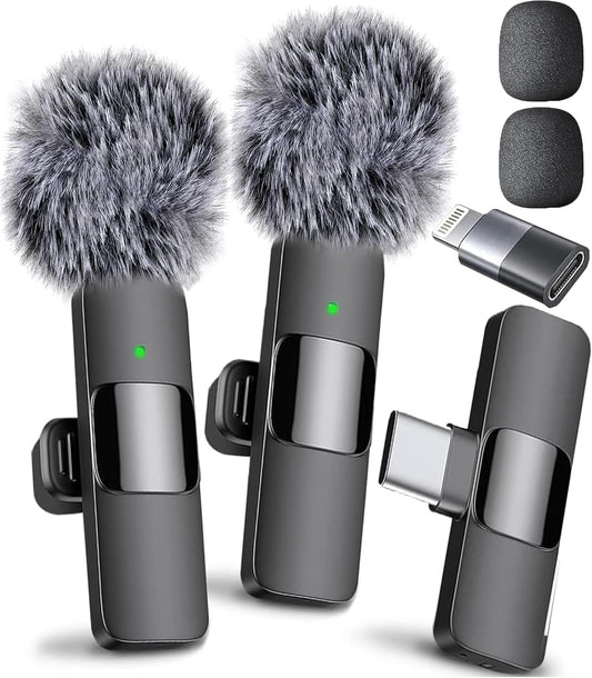ClipMic Duo – Wireless Noise-Reducing Mic Set - TrendyShopy