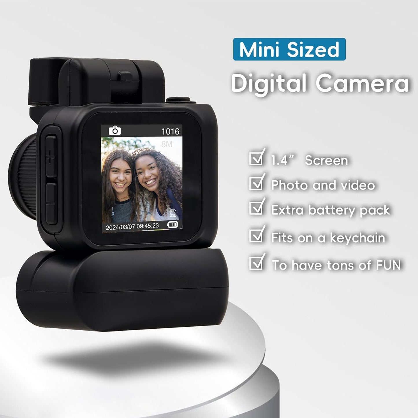 Gen.2 Mini Retro Keychain Camera – Pocket-Sized Fun with Vintage Flair - TrendyShopy