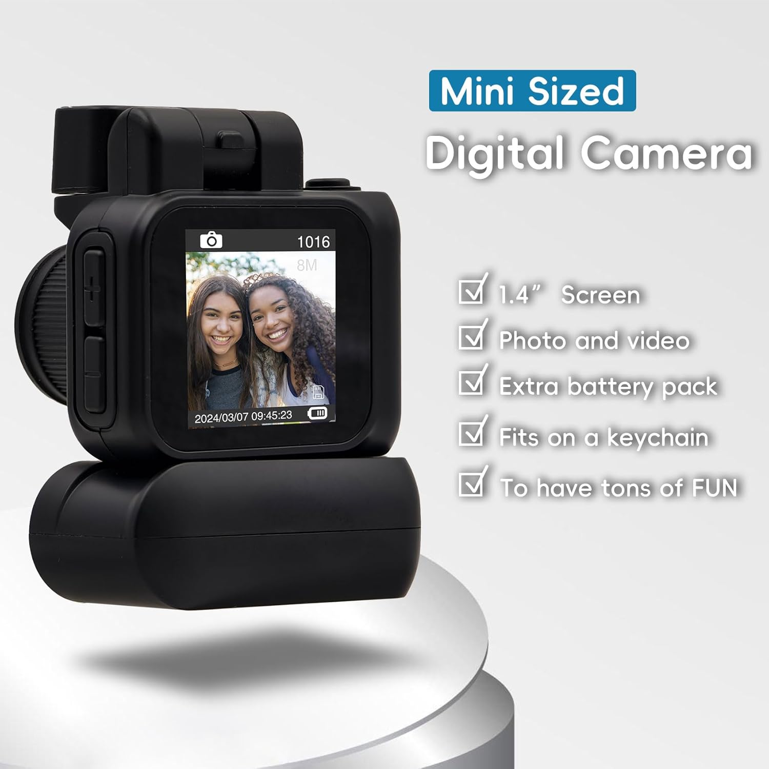 Gen.2 Mini Retro Keychain Camera – Pocket-Sized Fun with Vintage Flair - TrendyShopy