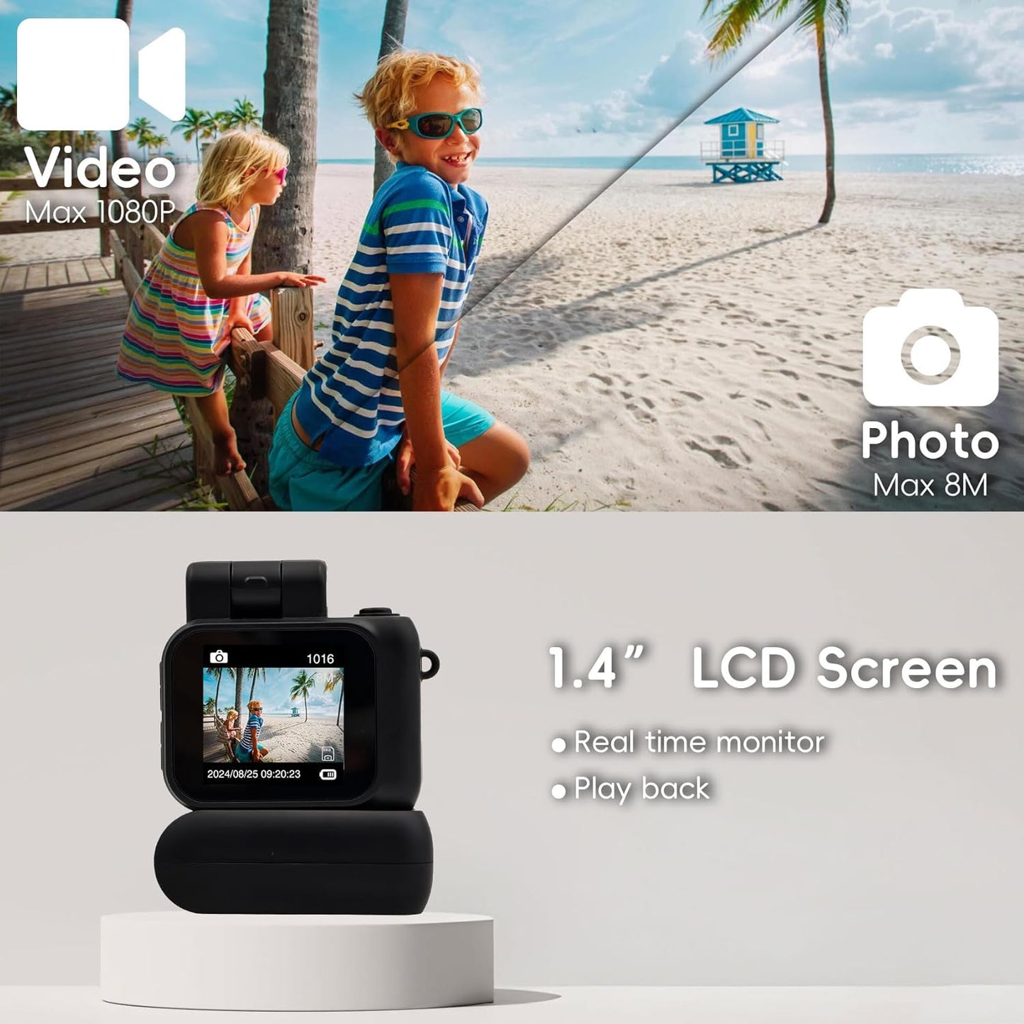 Gen.2 Mini Retro Keychain Camera – Pocket-Sized Fun with Vintage Flair - TrendyShopy