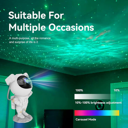 CosmoGlow Astronaut Galaxy Projector - TrendyShopy