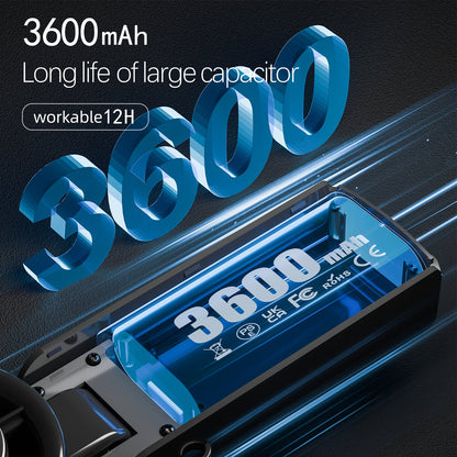 IceRush Turbo – Handheld Fan with Instant Cooling Plate & LED Light - TrendyShopy