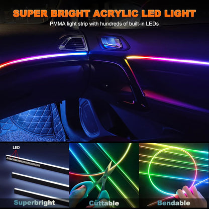 NeoFlow Dynamic RGB Interior Light Kit - TrendyShopy