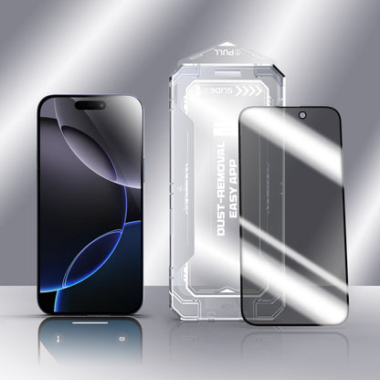 SmoothShield 2 Packs – Tempered Glass Screen Protector with Anti-Scratch Anti-Fingerprint Privacy & Auto Dust-Free Install - TrendyShopy