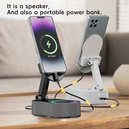 SonicDrop Dock – No-Pair Magic Speaker & Charging Stand - TrendyShopy
