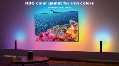 GlowSync™ HD – Smart LED TV Backlight Strip with Real-Time Screen Sync (50–65” TVs Only) - TrendyShopy