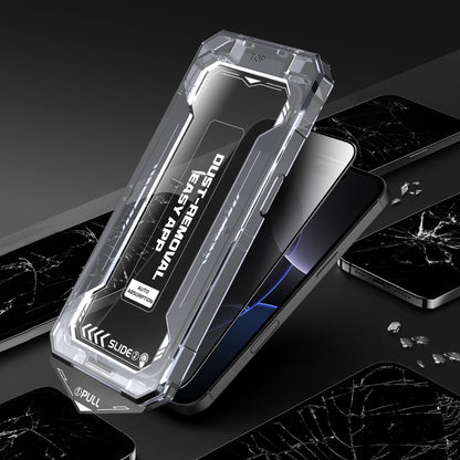 SmoothShield 2 Packs – Tempered Glass Screen Protector with Anti-Scratch Anti-Fingerprint Privacy & Auto Dust-Free Install - TrendyShopy