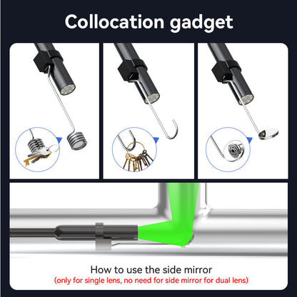 FlexScope Pro – Plug & View Inspection Cam with 5M Bendable Cable and Swappable Tool Tips - TrendyShopy