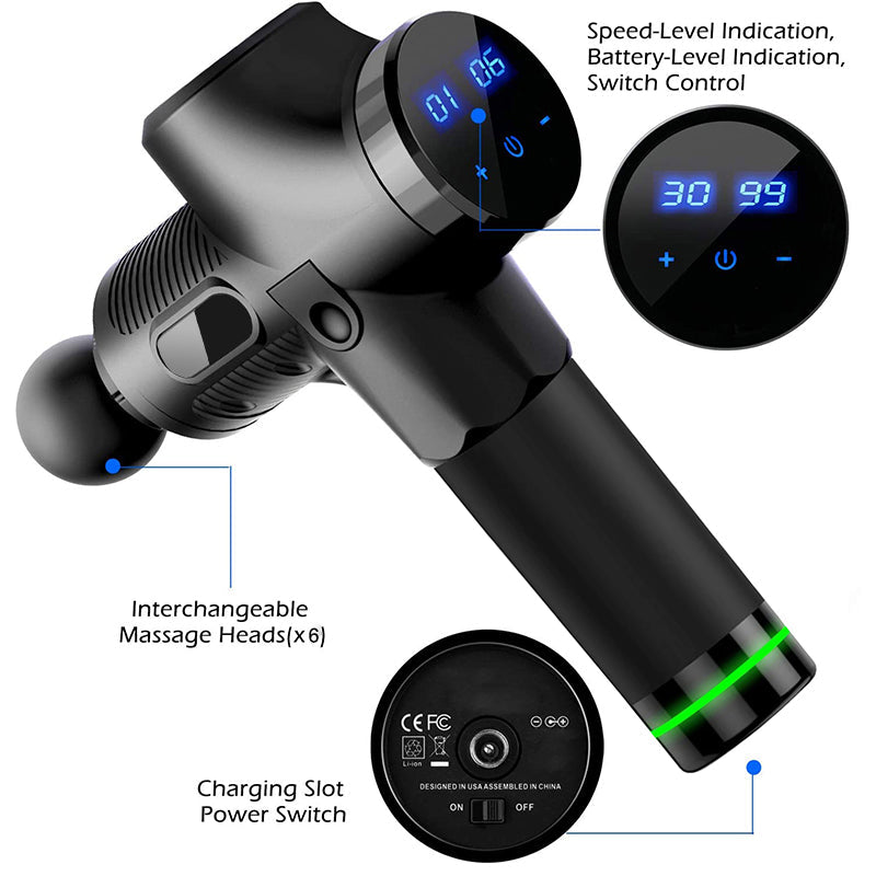 PulsePro 30 – Deep Tissue Massage Gun - TrendyShopy