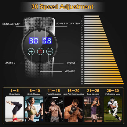 PulsePro 30 – Deep Tissue Massage Gun - TrendyShopy