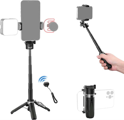SnapPro 3-in-1 Creator Stick – Tripod, Selfie, Grip - TrendyShopy