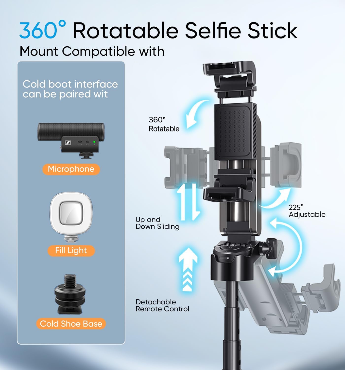 SnapPro 3-in-1 Creator Stick – Tripod, Selfie, Grip - TrendyShopy