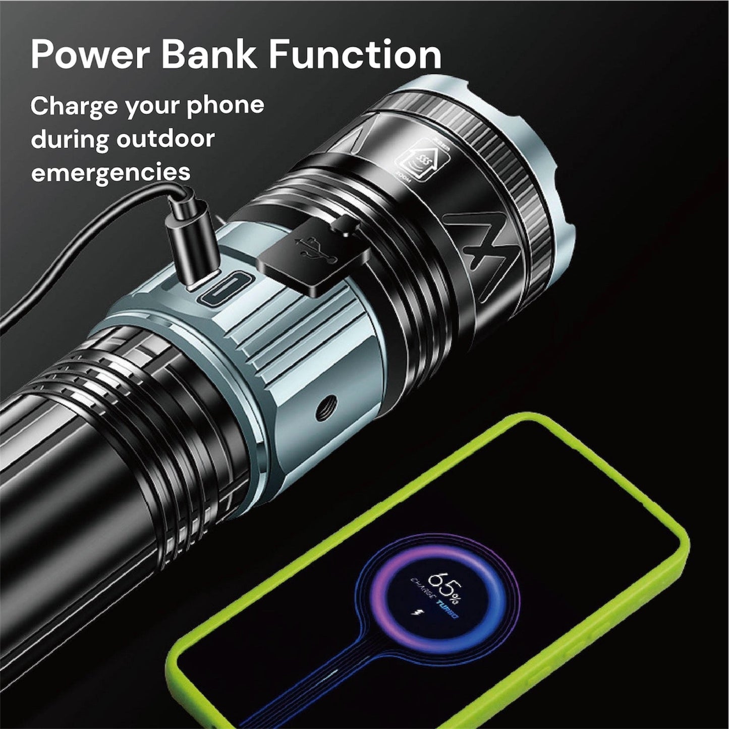 TorchMaster X9 Multi-Mode Tactical Flashlight - TrendyShopy