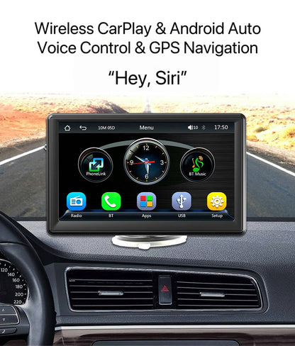 [GOLD] DriveSync 7 – Wireless CarPlay & Android Auto Screen - TrendyShopy