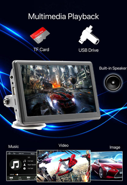 [GOLD] DriveSync 7 – Wireless CarPlay & Android Auto Screen - TrendyShopy