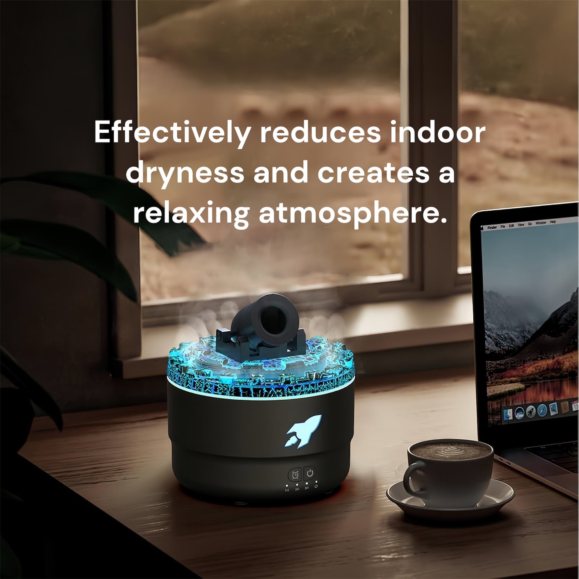 CannonMist™ Aromatherapy Humidifier - TrendyShopy