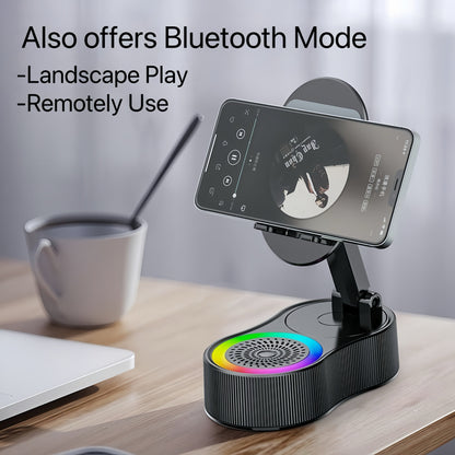 SonicDrop Dock – No-Pair Magic Speaker & Charging Stand - TrendyShopy