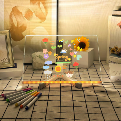 GlowBoard - LED Light-Up Writing & Drawing Board - TrendyShopy