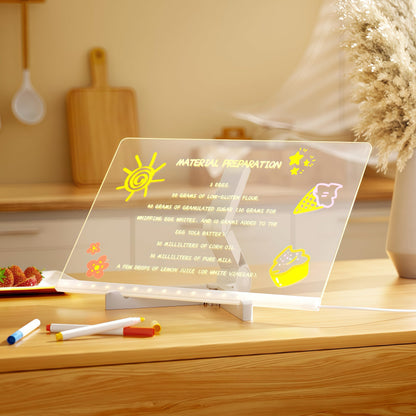GlowBoard - LED Light-Up Writing & Drawing Board - TrendyShopy