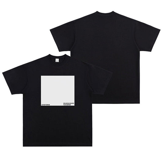 GlowCanvas Tee – Light-Activated Drawing T-Shirt - TrendyShopy