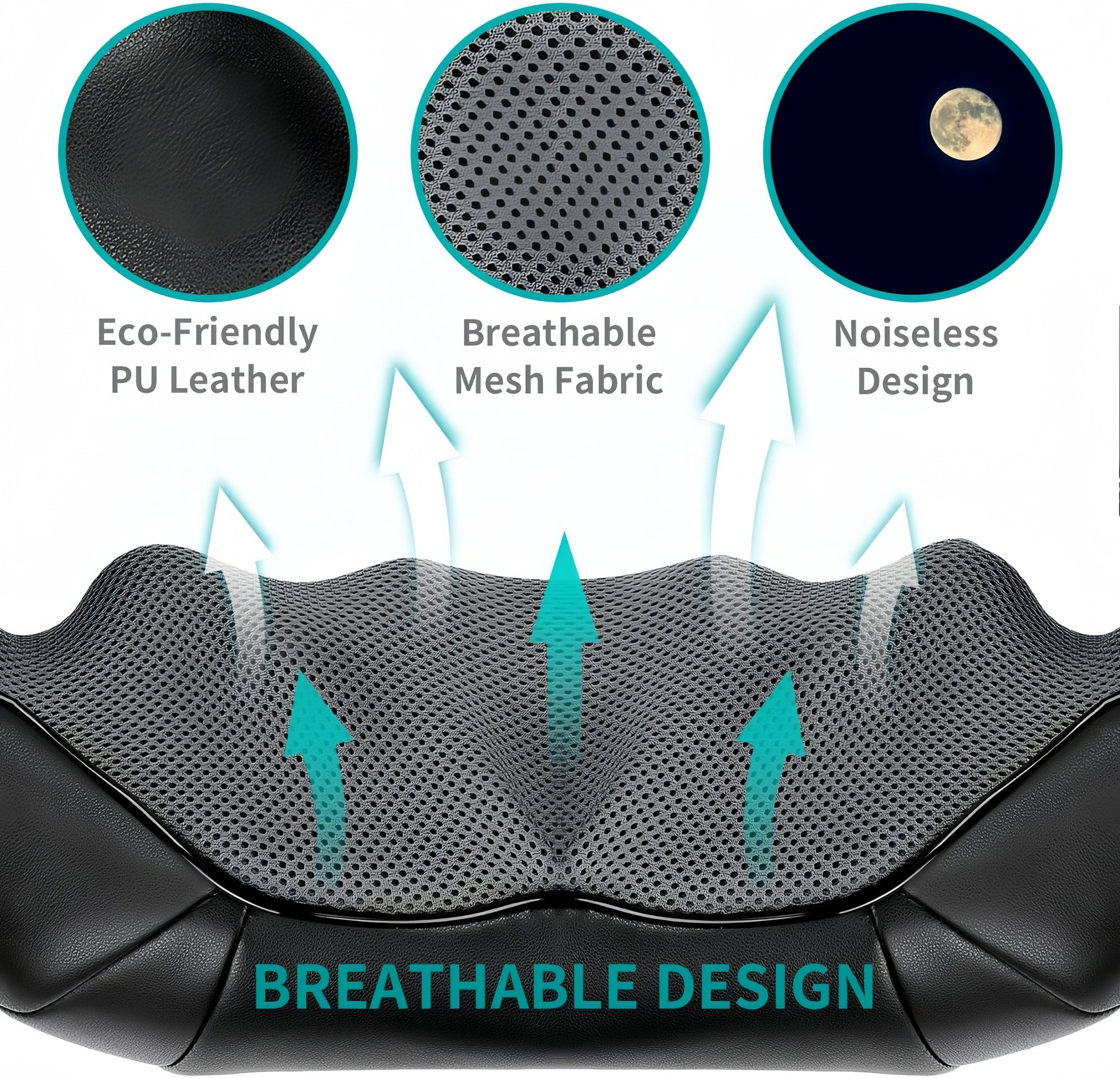 Heated Neck, Shoulder, and Back Massager - TrendyShopy