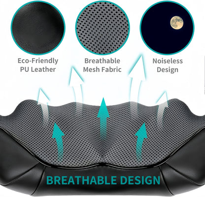 Heated Neck, Shoulder, and Back Massager - TrendyShopy