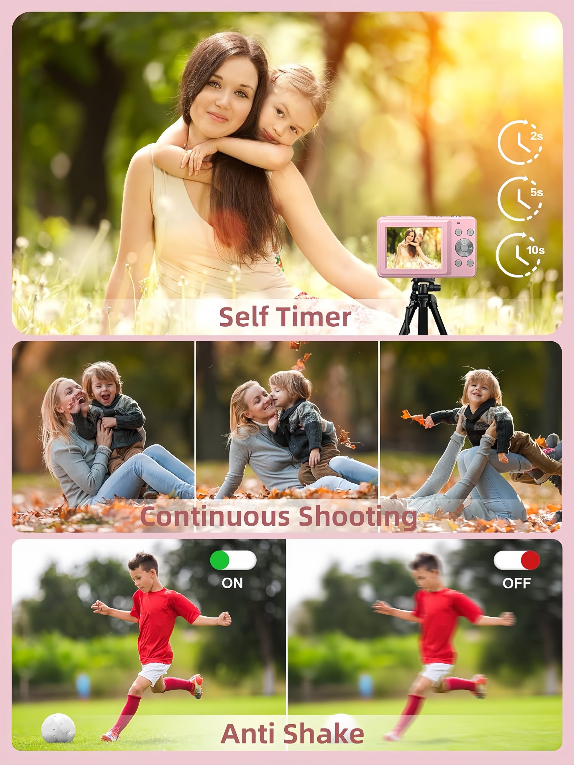 [GOLD] RetroSnap 44 Digital Camera for Kids and Adults - TrendyShopy