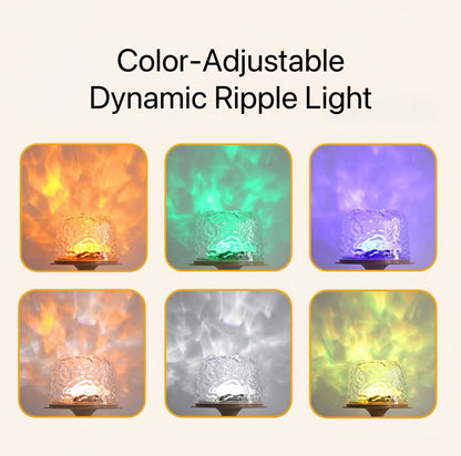 RippleGlow Dual-Mode Ambient Lamp - TrendyShopy