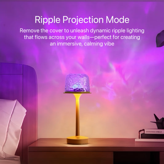 RippleGlow Dual-Mode Ambient Lamp - TrendyShopy