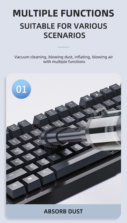 AirTrek Pro – Compact Vacuum & Blower with Enhanced Dual Power - TrendyShopy