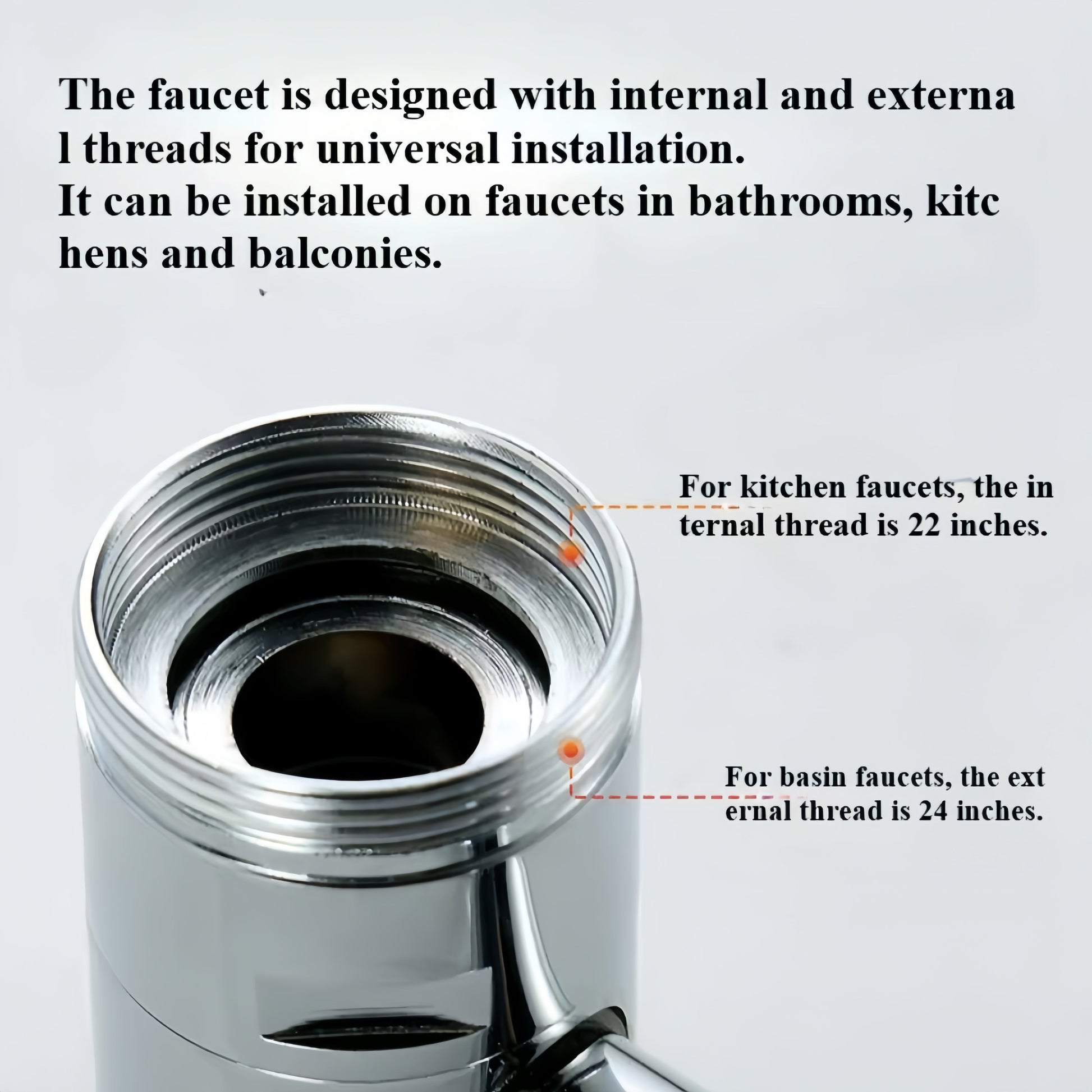 FlexiFlow 1080° Rotating Faucet Extender - TrendyShopy