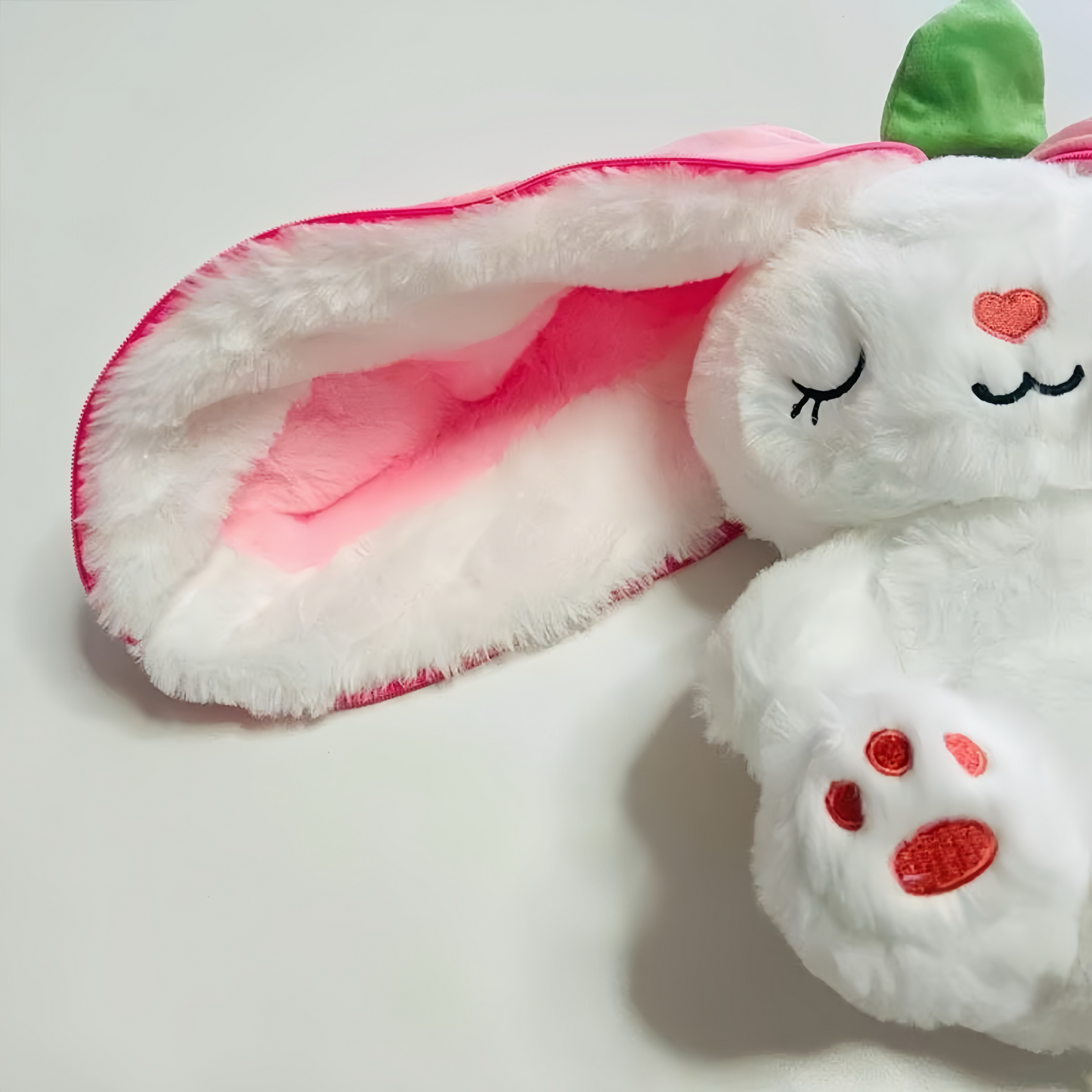 Breathing Buddies – 10 inch Plush Bunny Hidden in a Soft Fruit - TrendyShopy